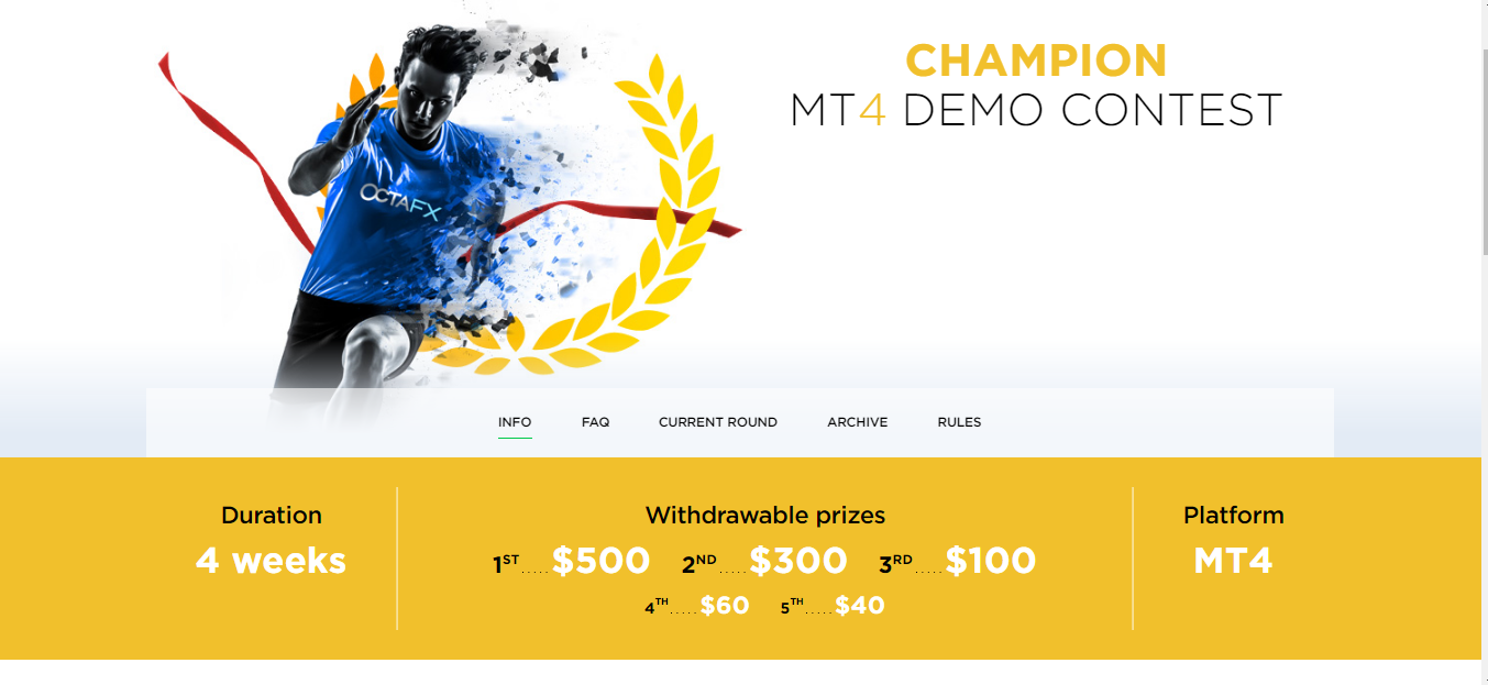 OctaFX Reward – Weekly Prize 2